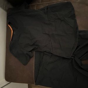 Black scrubs